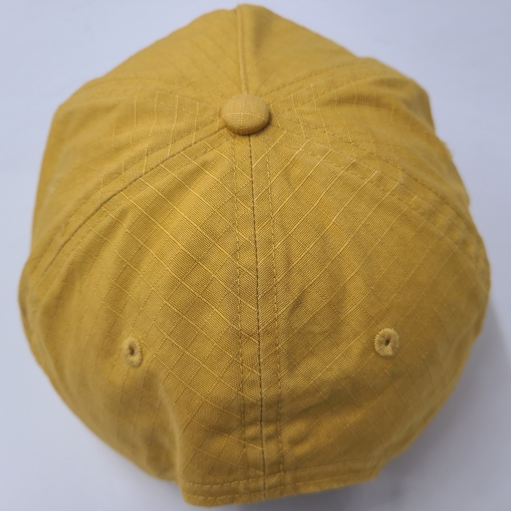 Black Rifle Coffee Company Hat Snapback Yellow Black Ripstop Rope Mountains Hike - Picture 10 of 15
